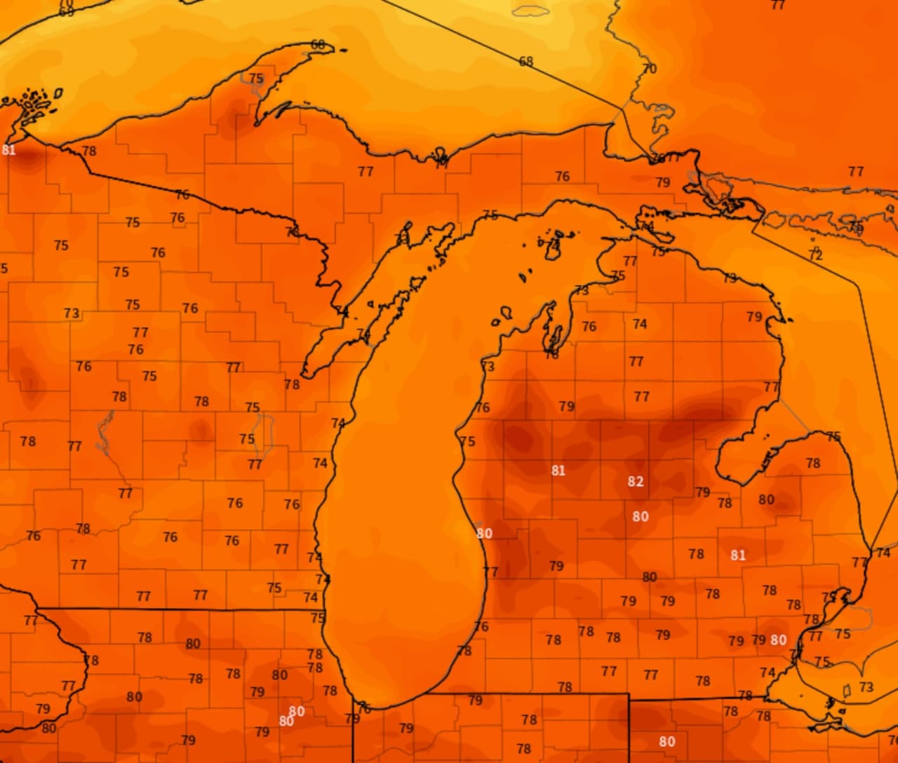 Another strong cold front will make Friday a harsh fall reality for summer lovers