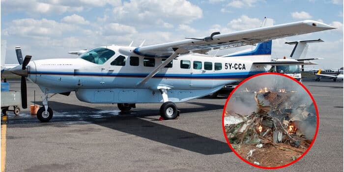 Fresh Details Emerge on Plane That Crashed in Kwale