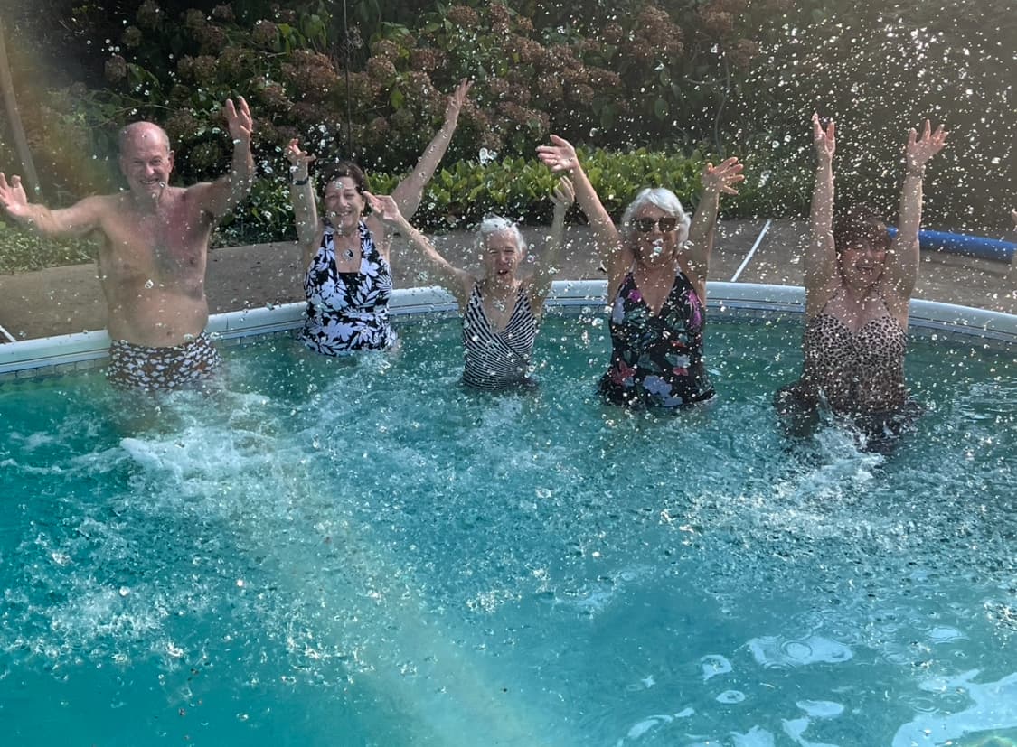 Hadassah Ketura Hosts Annual Pool Party